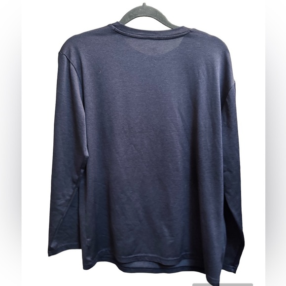 NFL SEATTLE SEAHAWKS LONG SLEEVE Performance shirt Blue Grn 14/16 Boys Hawks EUC - Picture 3 of 7